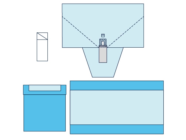 High Quality Gynec Drape 